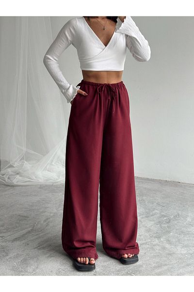 mydukkan.co Slim Belted Casual Trousers