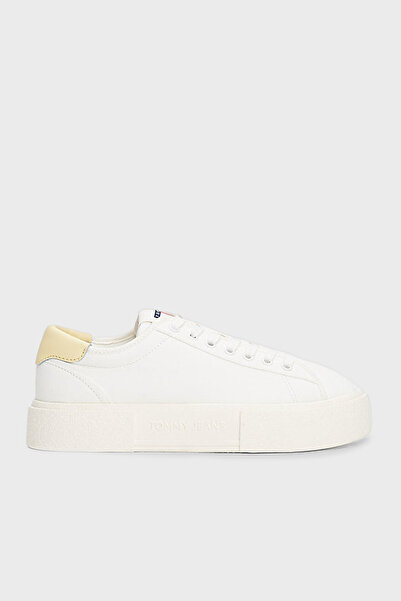 Tommy Jeans Platform Canvas Sneaker Ayakkabı AYAKKABI EN0EN02792 YBL