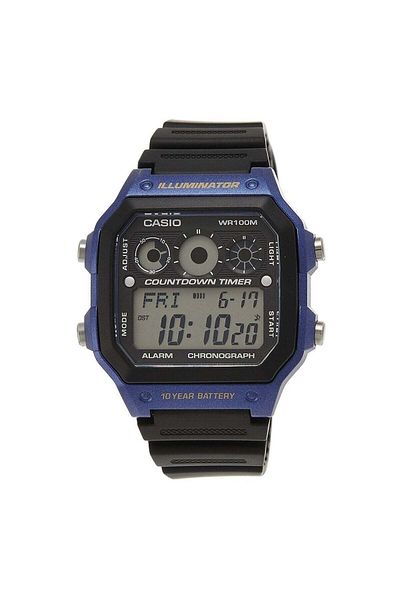 Casio Digital Wristwatch for Boys AE-1300WH-2AVDF - 42mm - Black