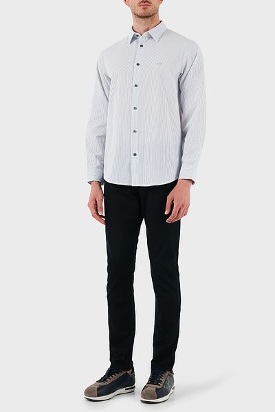 Emporio Armani Stretch Cotton Slim Fit Regular Waist Straight Leg Jeans Men's Jeans Pants Em000121 Af14123
