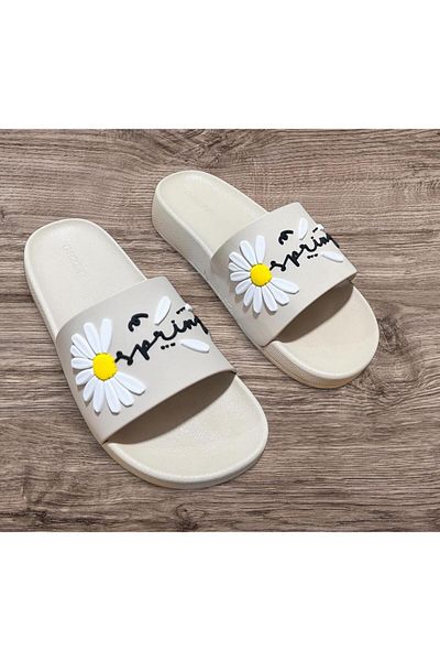 Minamoda Gzr New Season Women's Daily Street Comfortable Sole Patterned Women's Slippers