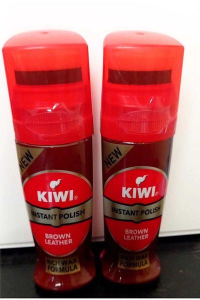 essentialneedsforall KIWI BROWN LIQUID POLISH FOR LEATHER
