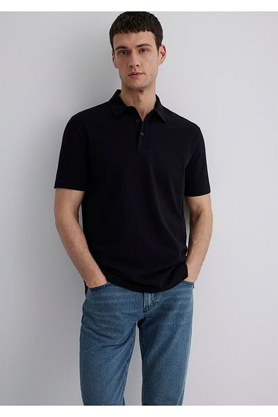 Mavi Black Polo T-Shirt Regular Fit 0612633-900