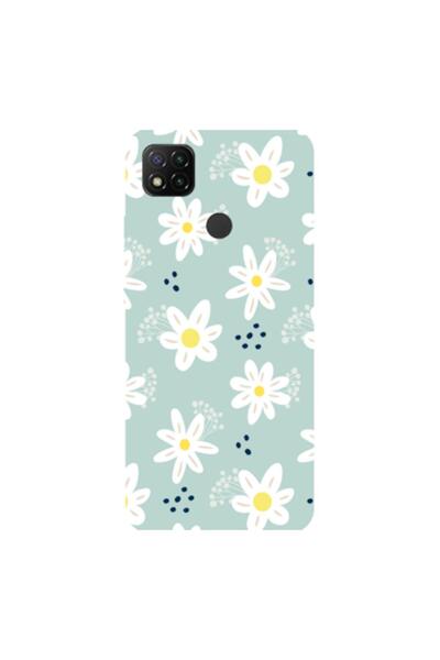 Zebana Xiaomi Redmi 10A Compatible Case Spring Flowers 10 Silicone Case (Prin...