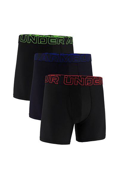 Under Armour Herren Boxershorts, 3er Pack - Performance Tech Boxer Briefs Solid 6", Stretch, einfarb