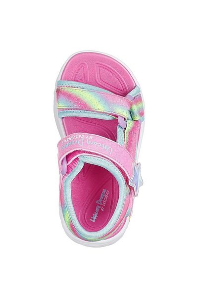 SKECHERS Sandály Skechers Unicorn Dreams Sanda, růžové, dětské