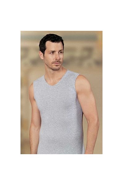 Narnuga Mi̇raxx Şahinler Men's Zero Sleeve V Neck Lycra Undershirt E079