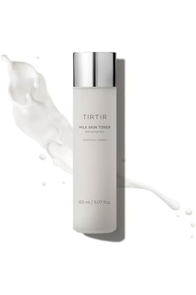 TIRTIR Milk Skin Rice Toner Deep Moisturizing, Hydrating Toner for face, Niacinamide, Ceramide 150ml