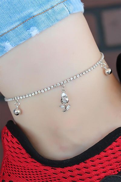 callerrons accessories Zircon Stone Silver Color Plated Hal Hal - Ebj250510W33868