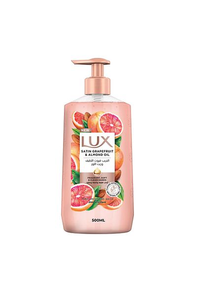 LUX Satin Grapefruit & Almond Oil Perfumed Hand Wash 500 ml