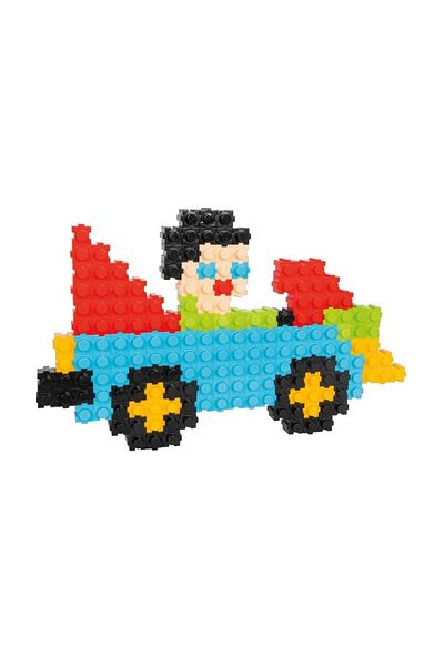 Skygo 03 296 Snap Blocks 224 Pieces -Pilsan Toy