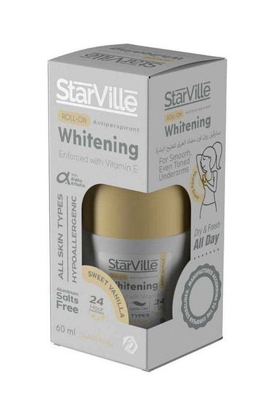 starville Starville Roll-On Whitening Sweet Vanilla 60ml