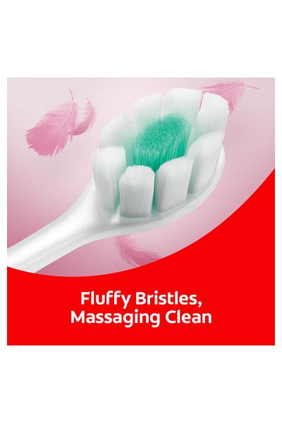 Colgate Foam Soft Super Dense Thin Soft Bristle Toothbrush Assorted Colour 2 pcs