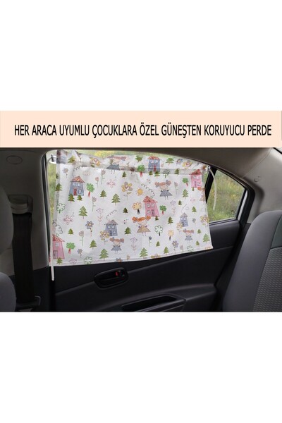 twowall Araç Perdesi Bebek Çocuk Gölgelik, Oto Cam Perde