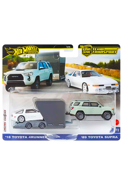 HOT WHEELS Car Culture Team Transport 18 Toyota 4Runner 89 Toyota Supra HRV37