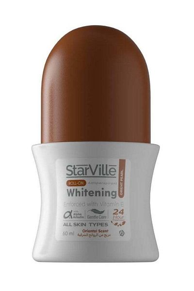 starville Starfil Roll-On Brightening & Deodorant with a blend of oriental and oud scents 60 ml