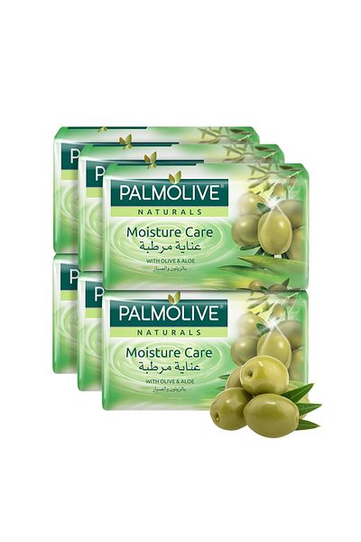 Palmolive Naturals Bar Soap Aloe Extract & Olive Oil Value Pack 6 x 170 g