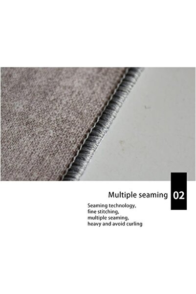 COOYA Rectangular Anti-Slip Carpet,Warm Luxurious Modern Printed,140x200cm,for Underfloor Heating