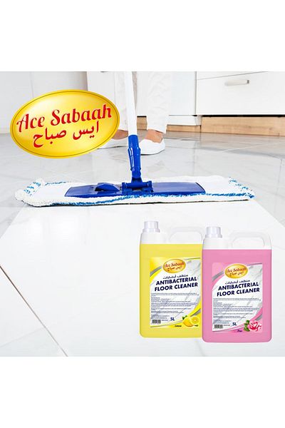 Ace Sabaah Antibacterial Floor Cleaner 5 Liters (Rose)