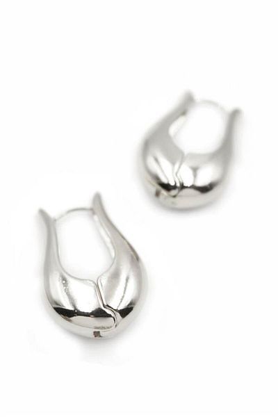 Royaleks Tulip Earrings - Silver
