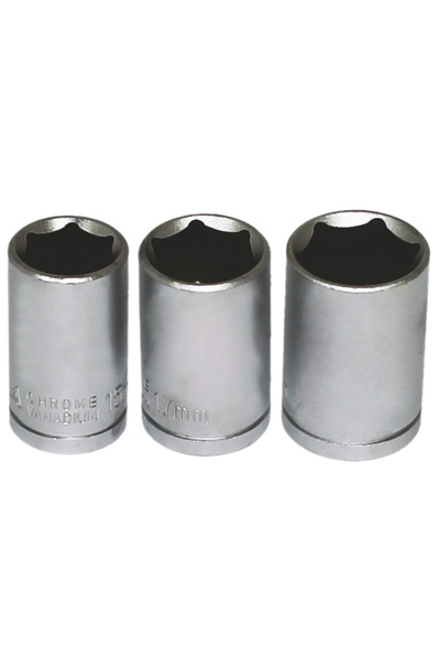flores Capete tubulare SM-WXC-005, 15 x 17 x 19 mm, 3 buc / set