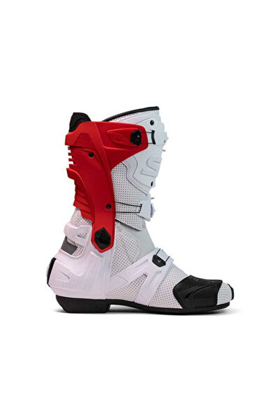 Sidi REX Motosiklet Yarış Botu Beyaz Kırmızı