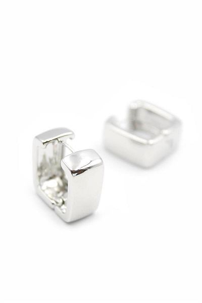 Royaleks Square earrings - silver