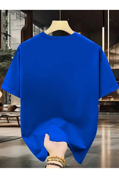 uyguntarz Unisex Sunny Mountain Design Printed Tshirt