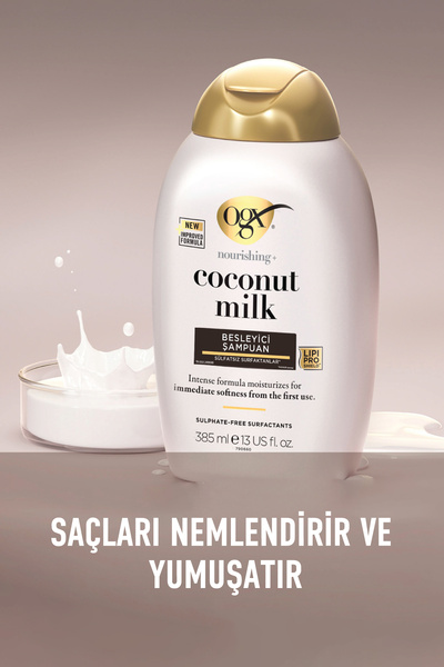 OGX Coconut Milk Şampuan + SPF 50 Hediye