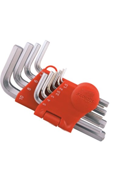 flores Imbus cromat hexagonal, 220 mm, 9 buc / set