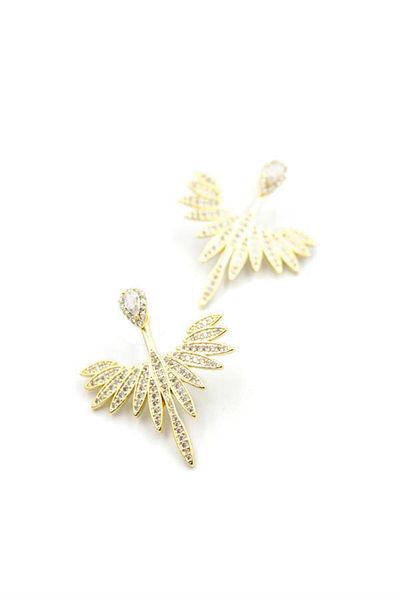 Royaleks Angel Earrings - Gold
