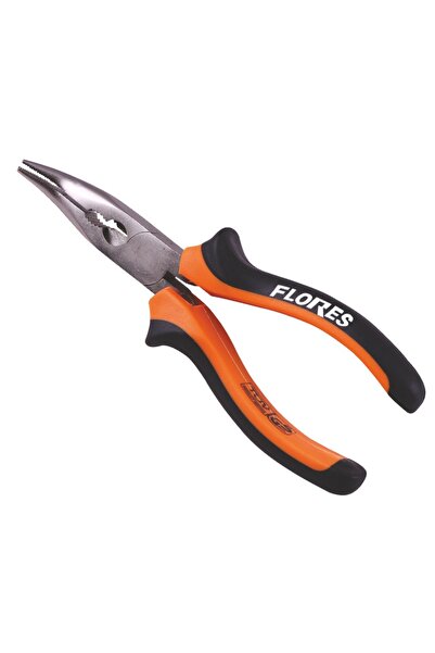 flores Cleste sfic varf indoit cu maner portocaliu + negru, nr 6, 135 mm