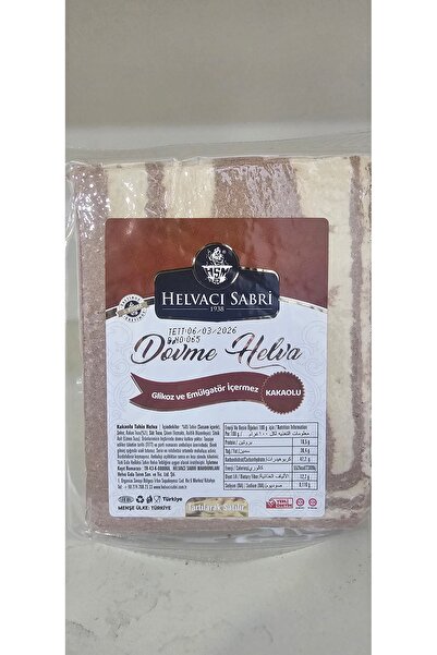 GURME KAHVALTIM Helvacı Sabri- Kakaolu Dövme Helva 500 Gr