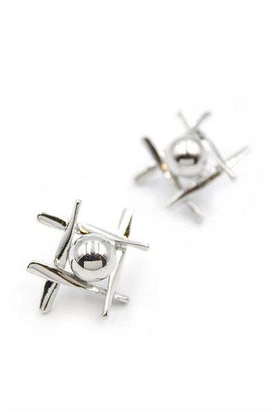 Royaleks Ball Earrings - Silver