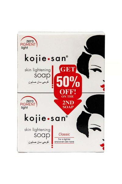 Kojie San صابون كوجيسان لتفتيح البشرة، 2 × 135 غرام