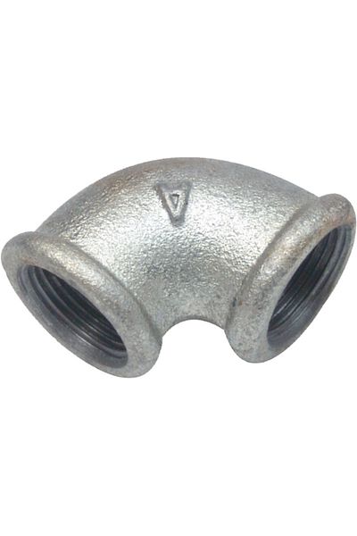 flores Zinc elbow for water, 3/8", Fi + Fi