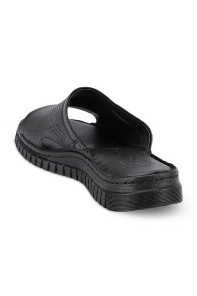 Forelli Sofıa 38505-g Siyah Kadın Deri Terlik