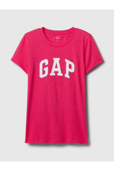 GAP Tricou de damă Gap Logo Fuchsia