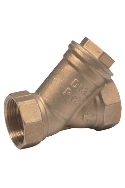 flores Y-type water filter, bronze, 1/2"