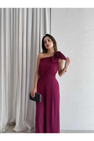 Mooi Butik Domont Jumpsuit 5085 - Plum