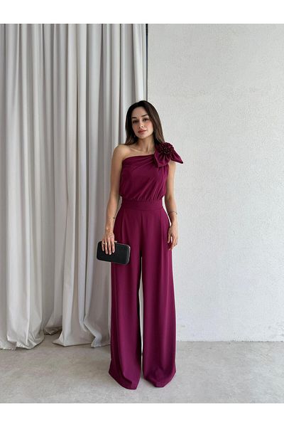 Mooi Butik Domont Jumpsuit 5085 - Plum