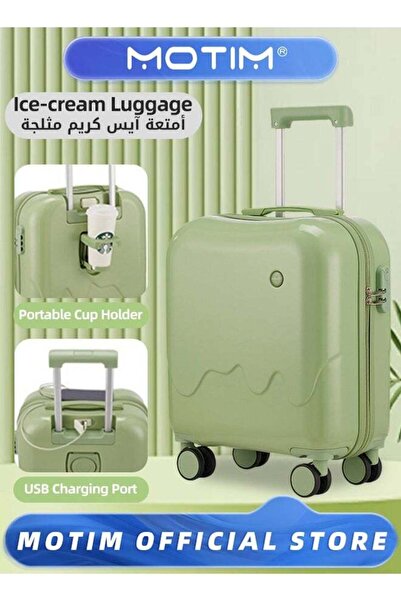 MOTIM Multi-functional Travel Luggage Carry On Suitcase Checked-in Luggage 18...