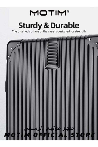 MOTIM Travel Luggage PP Hard Shell Clearance Luggage with Spinner Wheels TSA Lock and Hard Side 26 inch