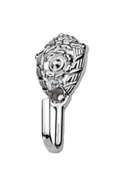 flores Cuier mic, din metal cu model OZS, Nr. 3050-crom