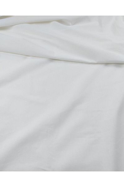 Kumaş Parça Λινό βαμβακερό σε λευκό χρώμα (Πλάτος 150 cm x Μήκος 170 cm)