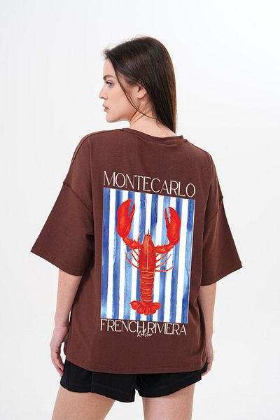 JANSO GROUP -Women's Printed Tshirt Oversized Large Size Cotton