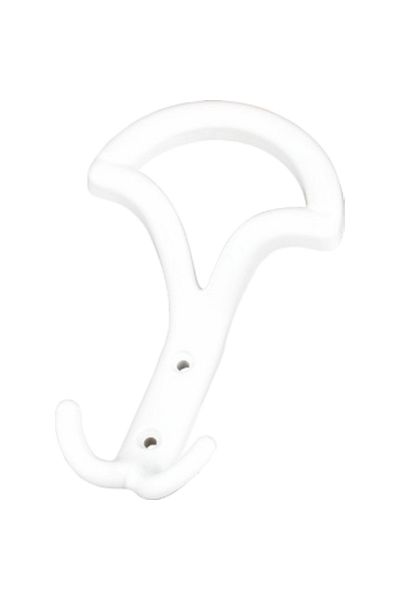 flores Cuier triunghi mare, din plastic, 3101-09 - alb