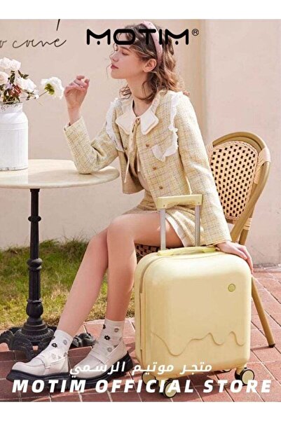 MOTIM Multi-functional Travel Luggage Carry On Suitcase Checked-in Luggage 18 inch