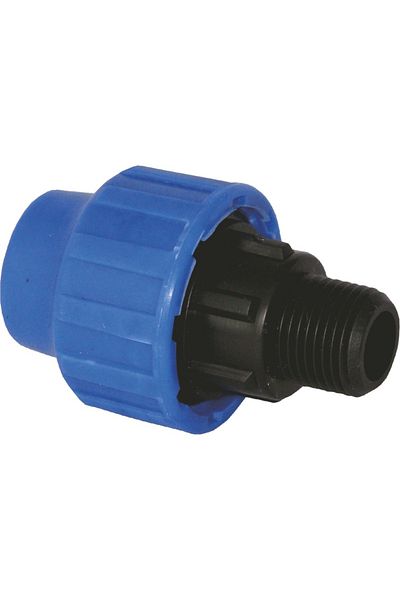 flores PHD water connector, 50 mm x 1"1/4, Nut + Fe