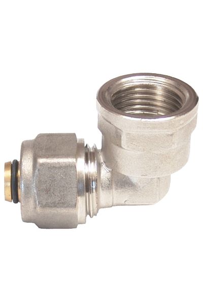 flores Elbow for pexal pipe P + FI, 1/2, Nut x 1/2Fi